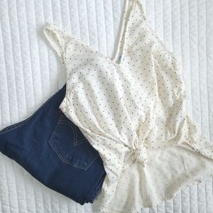 Polka dot tank by OLD NAVY